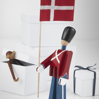 Figurka żołnierzyka ze sztandarem Kay Bojesen 22 cm - 7