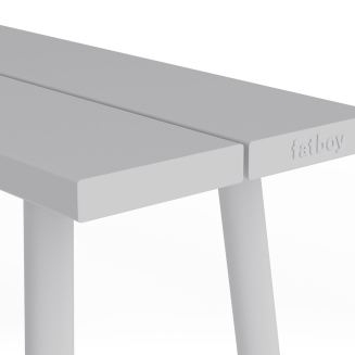 Ławka ogrodowa Fatboy Fred's Bench Light Grey 160x40x46 cm - 11