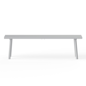 Ławka ogrodowa Fatboy Fred's Bench Light Grey 160x40x46 cm - 2