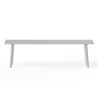 Ławka ogrodowa Fatboy Fred's Bench Light Grey 160x40x46 cm - 2