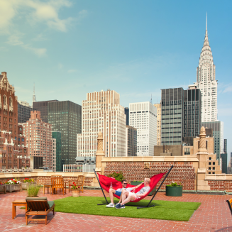 Hamak Fatboy Headdemock Deluxe Red - 11