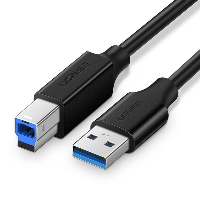 Kabel UGREEN US210 USB-A-USB-B 2m (czarny)