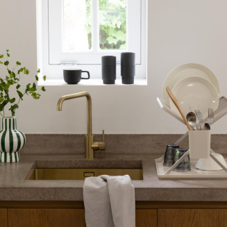 Ociekacz do naczyń składany Brabantia SinkSide Small Soft Beige - 10