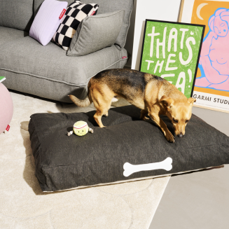  Fatboy Doggielounge Olefin S Thunder Gray bed - 2