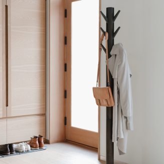 Wieszak na płaszcze Umbra Flapper Black-Walnut - 5