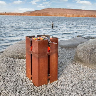 Palenisko ogrodowe z grillem Keilbach Ferrum - 11