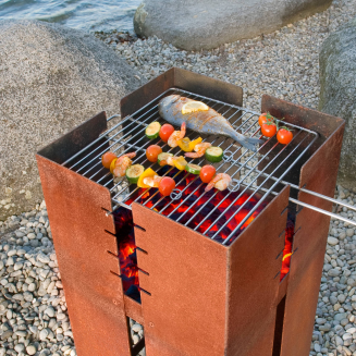 Palenisko ogrodowe z grillem Keilbach Ferrum - 10