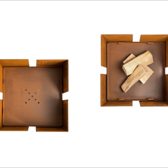  Keilbach Ferrum garden fireplace with grill - 7