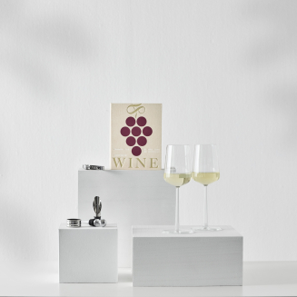 Zestaw prezentowy do wina - beżowy | PRINTWORKS - 5