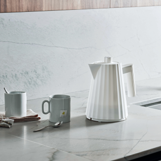 Czajnik elektryczny Alessi Plissé White 1.7l | BESTSELLER - 2