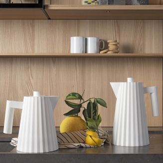 Czajnik elektryczny Alessi Plissé White 1.7l - 2