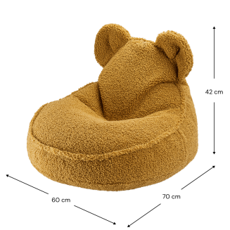 Pufa dziecięca Wigiwama Bear Teddy Maple - 6