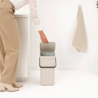 Kosz do segregowania Brabantia Sort&Go 16l Soft Beige - 5
