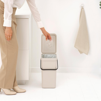 Kosz do segregowania Brabantia Sort&Go 16l Soft Beige - 6