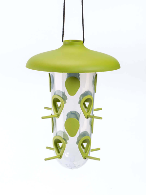 PLASTIA ROBIN Zestaw do karmienia ptaków 2 w 1 16.5x18 cm zielony