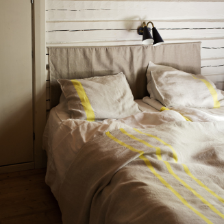 Obrus-narzuta Lapuan Kankurit Usva linen-yellow 150x260 cm - 6