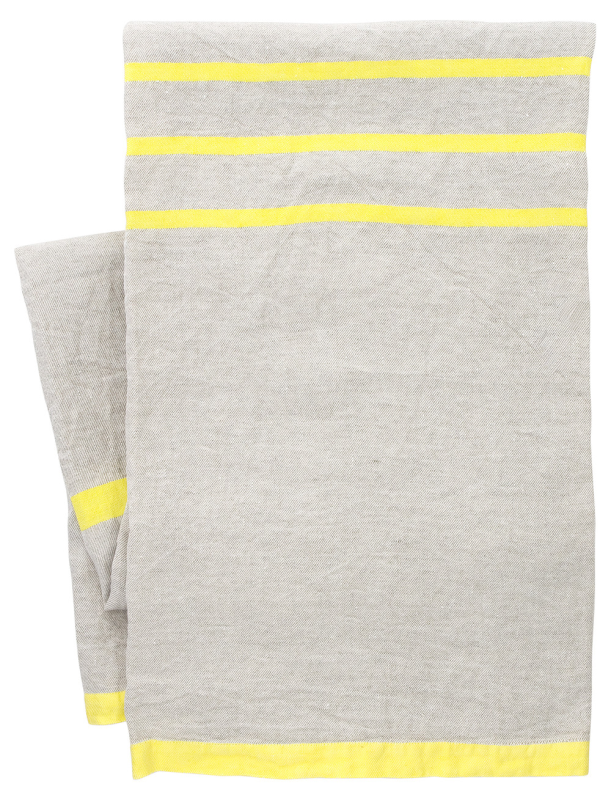  Tablecloth-spread Lapuan Kankurit Usva linen-yellow 150x260 cm