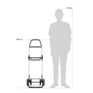 Wózek zakupowy Rolser I-Max MF 4L Kaki - 21