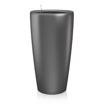 Donica Lechuza Rondo Premium 32 | 40 antracyt metallic