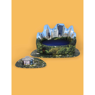 Legowisko dla psa United Pets New York z matą - 3