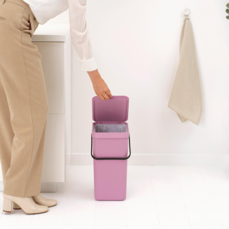 Kosz do segregowania Brabantia Sort&Go 16l Lilac Pink - 5