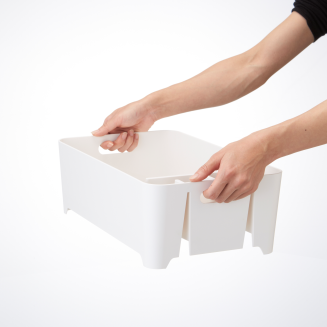  Yamazaki Tower dish drainer white - 3
