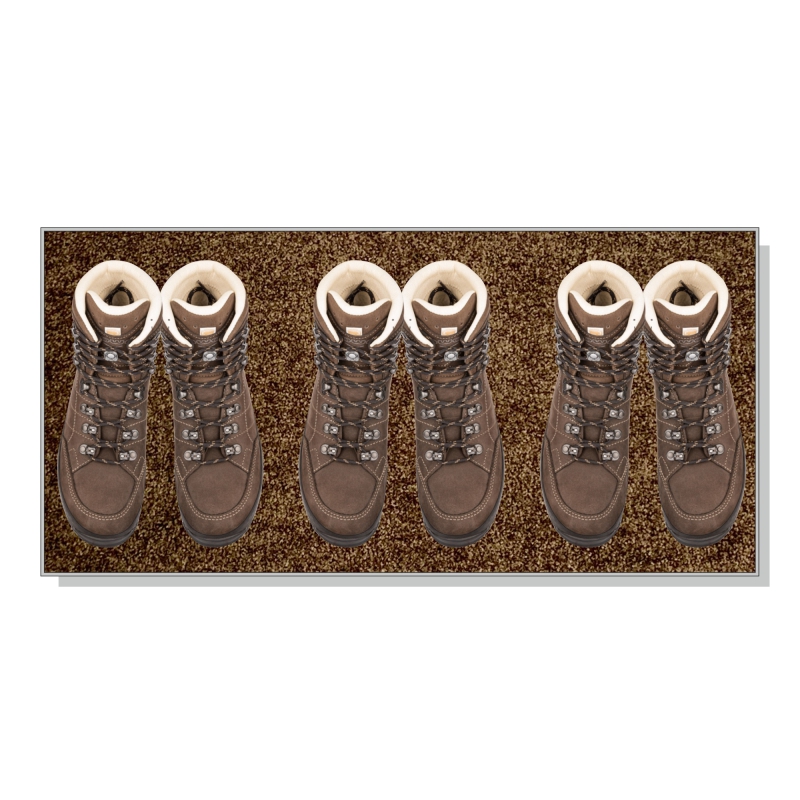  Keilbach Perfetto shoe pad 77x37 cm brown