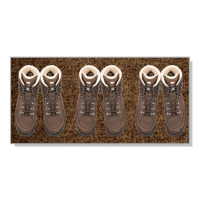 Podkładka na buty Keilbach Perfetto 77x37 cm brązowa