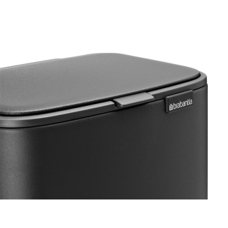 Kosz pedałowy Brabantia Bo 4 l Mineral Infinite Grey - 5