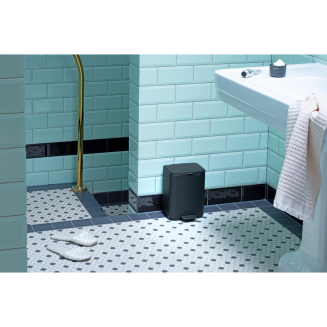 Kosz pedałowy Brabantia Bo 4 l Mineral Infinite Grey - 13