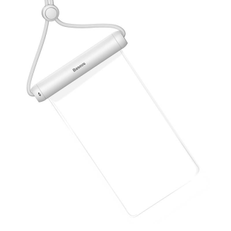  BASEUS Cylinder universal waterproof case IPX8 (white) - 2