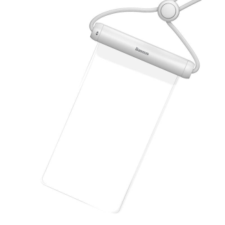  BASEUS Cylinder universal waterproof case IPX8 (white) - 4