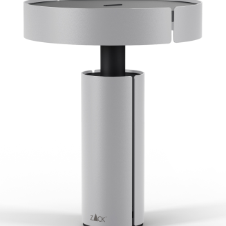 Lampa stołowa Zack Yaro stal szara - 2