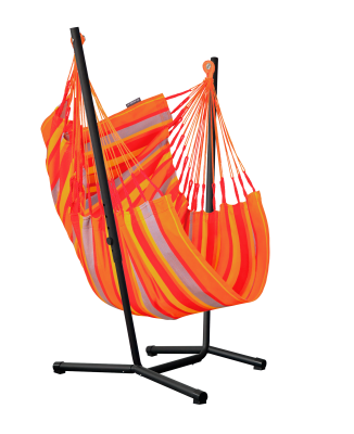 Fotel hamakowy ze stojakiem La Siesta Fiji Outdoor Toucan Basic