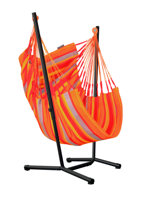 Fotel hamakowy ze stojakiem La Siesta Fiji Outdoor Toucan Basic
