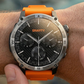 Smartwatch Gravity Czarny Pasek + Bransoleta GT46-4 - 16