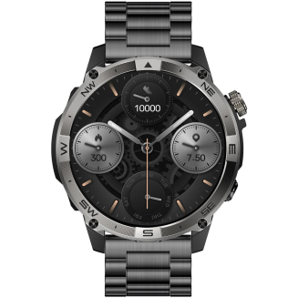 Smartwatch Gravity Czarny Pasek + Bransoleta GT46-4 - 6