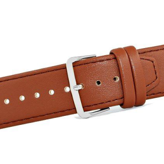 Pasek do zegarka CLASSIC - skóra 24 mm 4999-24XXL-2S Brązowy - 4