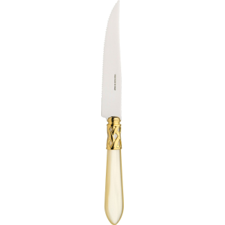 Nóż do steków Casa Bugatti Aladdin Ivory/Gold - 2