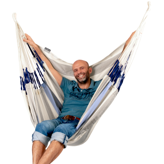 Siedzenie wiszące La Siesta Cumbia Outdoor Sea Salt Kingsize - 2