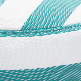 Pufa Fatboy Point Outdoor Stripe Azur 35x50 cm - 7