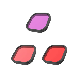 Zestaw filtrów wodoodpornych Telesin do GoPro Hero 12 / 11 / 10 / 9 (GP-FLT-904) - 2