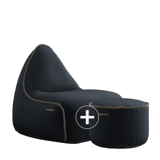 Pufa SACKit Cura Pouf Black - 2