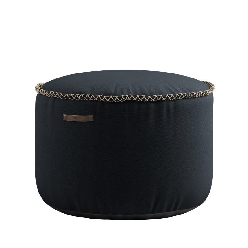 Pufa SACKit Cura Pouf Black