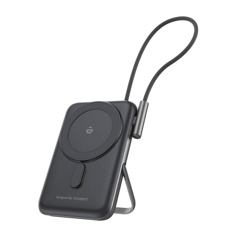 Powerbank CHOETECH B735 magnetyczny 10000mAh 20W (czarny)