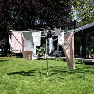 Suszarka ogrodowa Brabantia Lift-O-Matic Advance 50 m Metallic Grey - 6