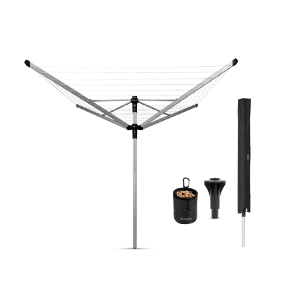 Suszarka ogrodowa Brabantia Lift-O-Matic Advance 50 m Metallic Grey