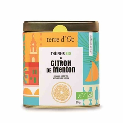Herbata czarna Terre d'Oc Regional cytryna z Menton 80g