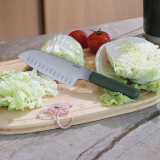 Nóż santoku BergHOFF Elements Khaki 16.7 cm - 6