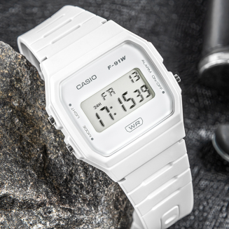 Zegarek CASIO Unisex F-91WB-7AEF + BOX - 5